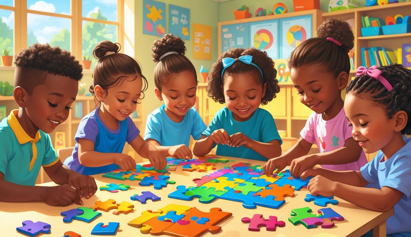 Çocuklarda Puzzle ve Yapbozlar: Zihinsel Gelişimi Güçlendirin