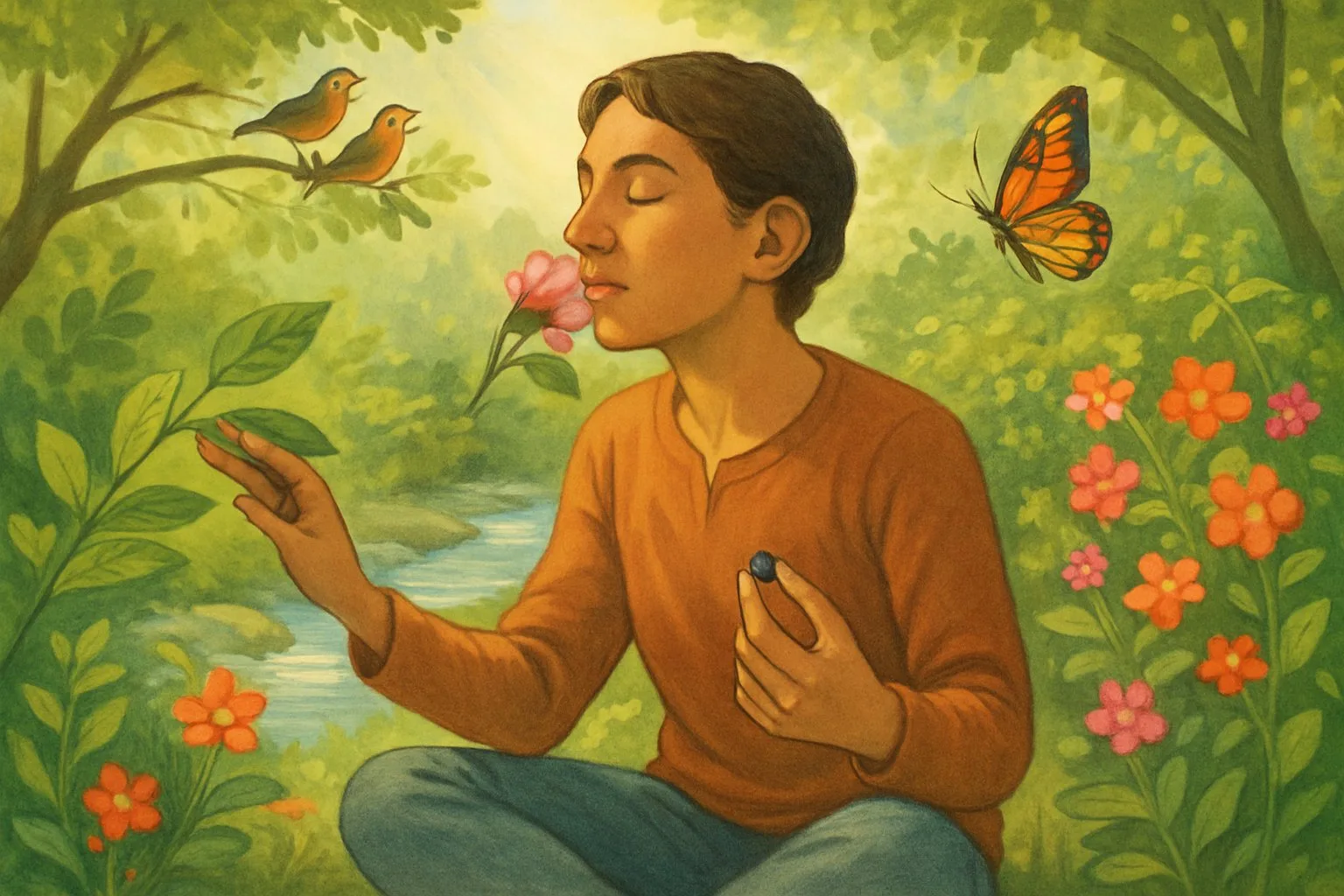 Doğada Mindfulness: Beş Duyu ile Keşif Yapmanın Yolları