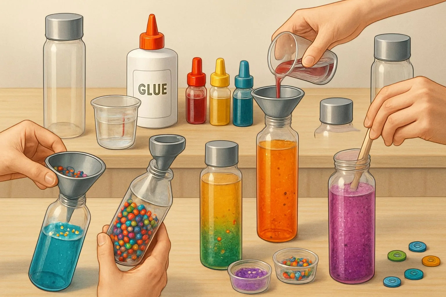 Duyusal Şişeler (Sensory Bottles) Nasıl Yapılır? Adım Adım Rehber