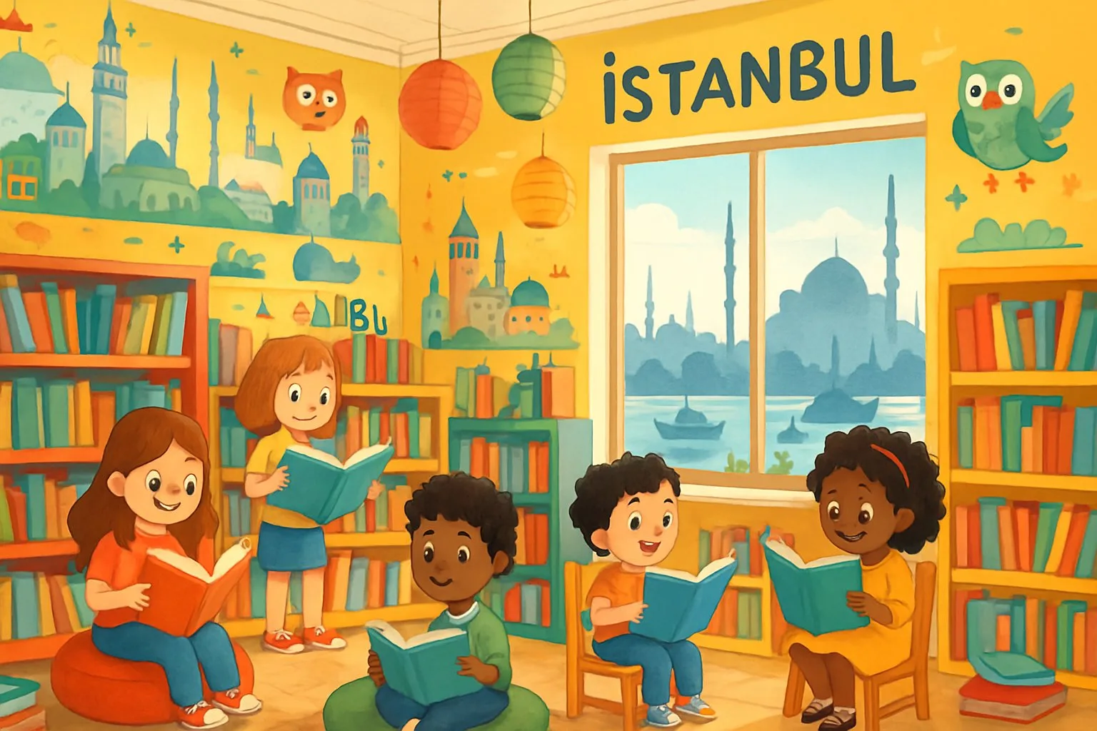 Çocuk Kütüphaneleri: İstanbul'un En Keyifli Kitap Durakları [2025]