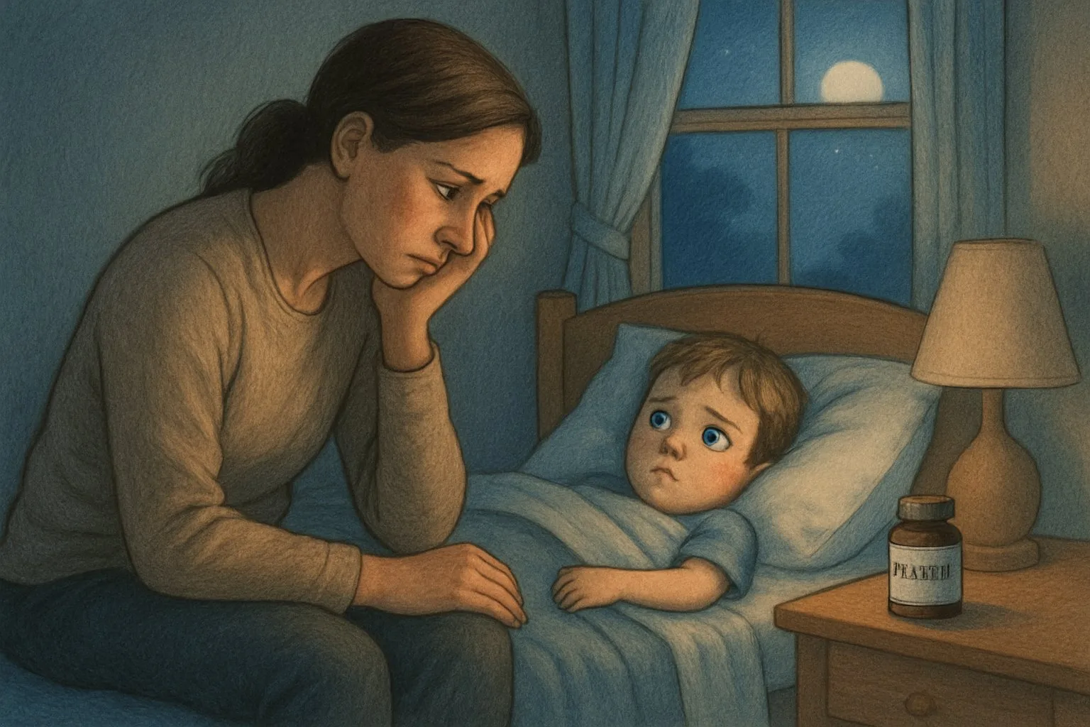 Çocuğum Uykuya Dalamıyor: Melatonin Kullanımı Doğru mu?