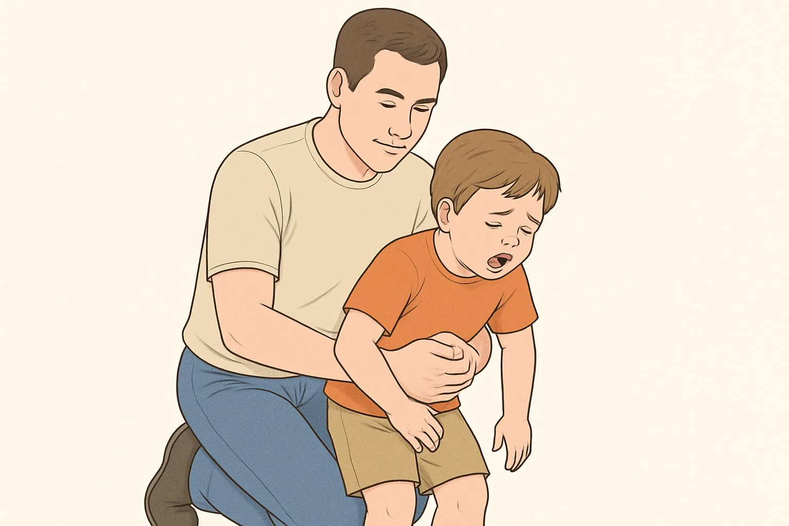 Boğaza Cisim Kaçması (Heimlich Manevrası) Çocuklarda Nasıl Yapılır? Adım Adım Rehber